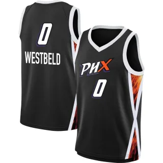 Men's Phoenix Mercury Kathryn Westbeld Rebel Edition Victory Black 2021 Jersey