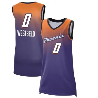 Women's Phoenix Mercury Kathryn Westbeld Explorer Edition Victory Purple 2021 Jersey